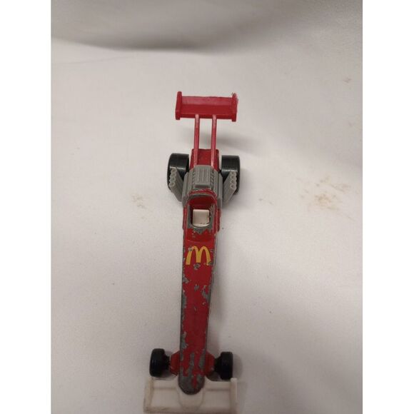 McDonald's Hot Wheels Drag Racing Top Fuel Dragster Funny Car Happy Meal 1993 - Picture 4 of 4